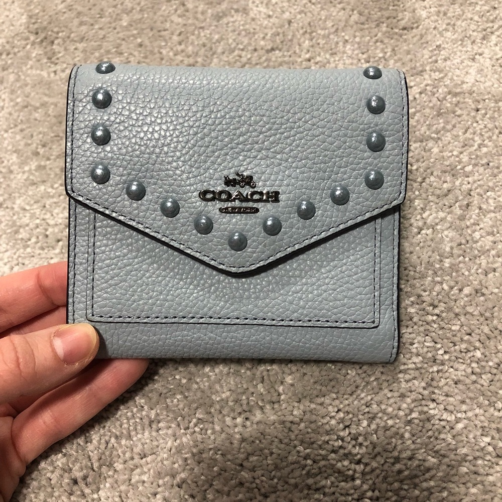 Coach Small Wallet with Rivets